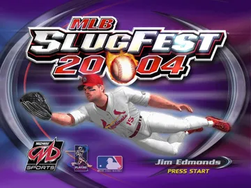 MLB SlugFest 2004 (USA) screen shot title